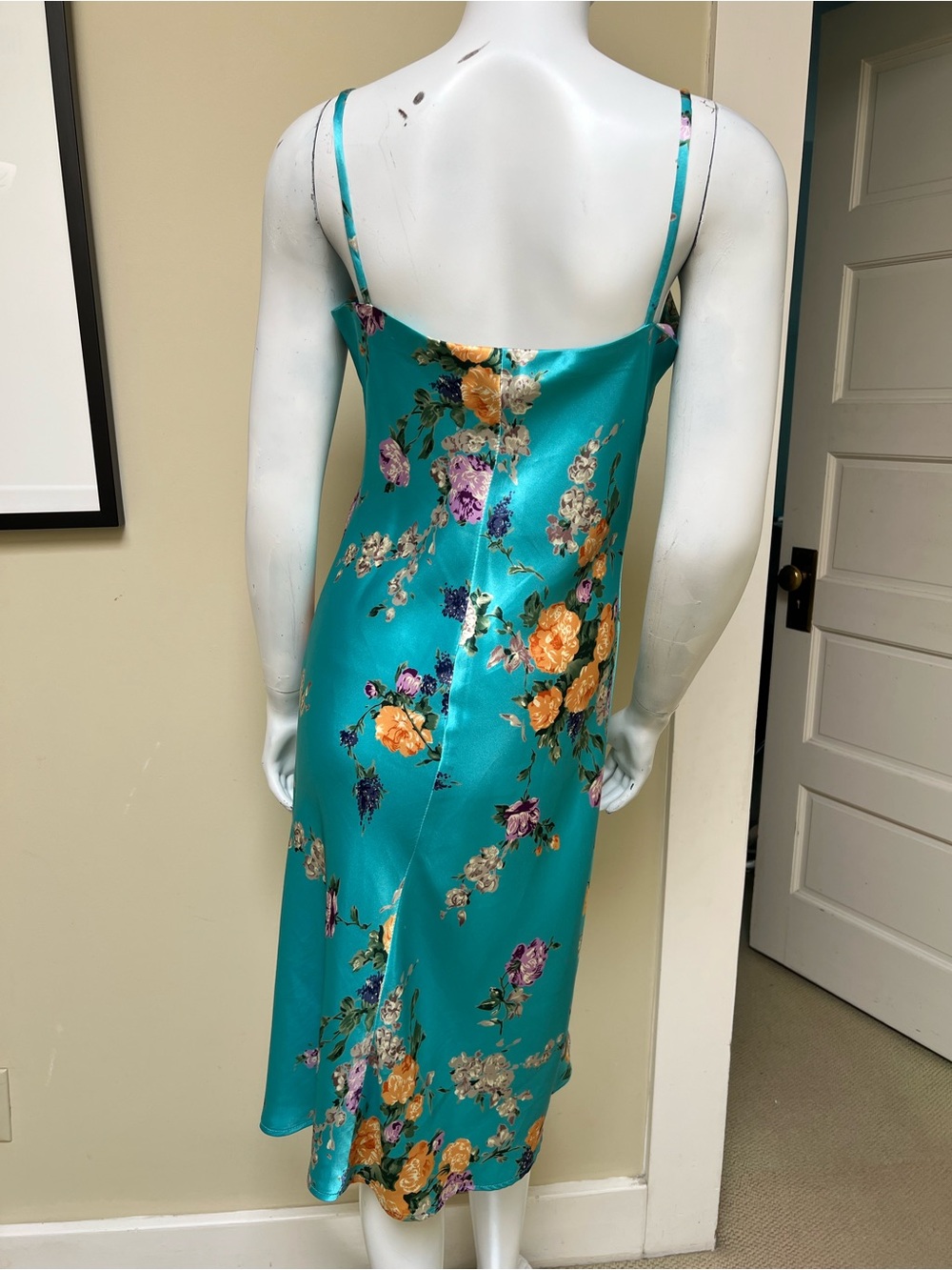 Vintage Floral Slip Dress - Picture 3 of 8
